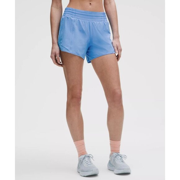 lululemon athletica Pants - Hotty Hot High-Rise Lined Short 4" - Pool Party